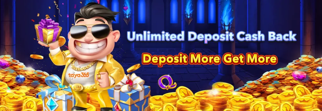 taya365 deposit cash back