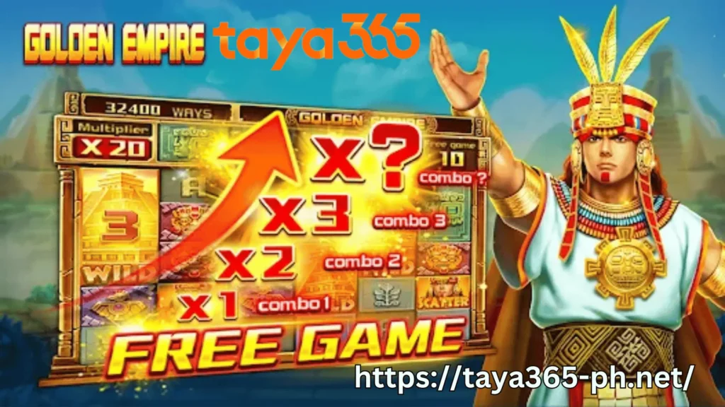 taya365 golden empire slot game